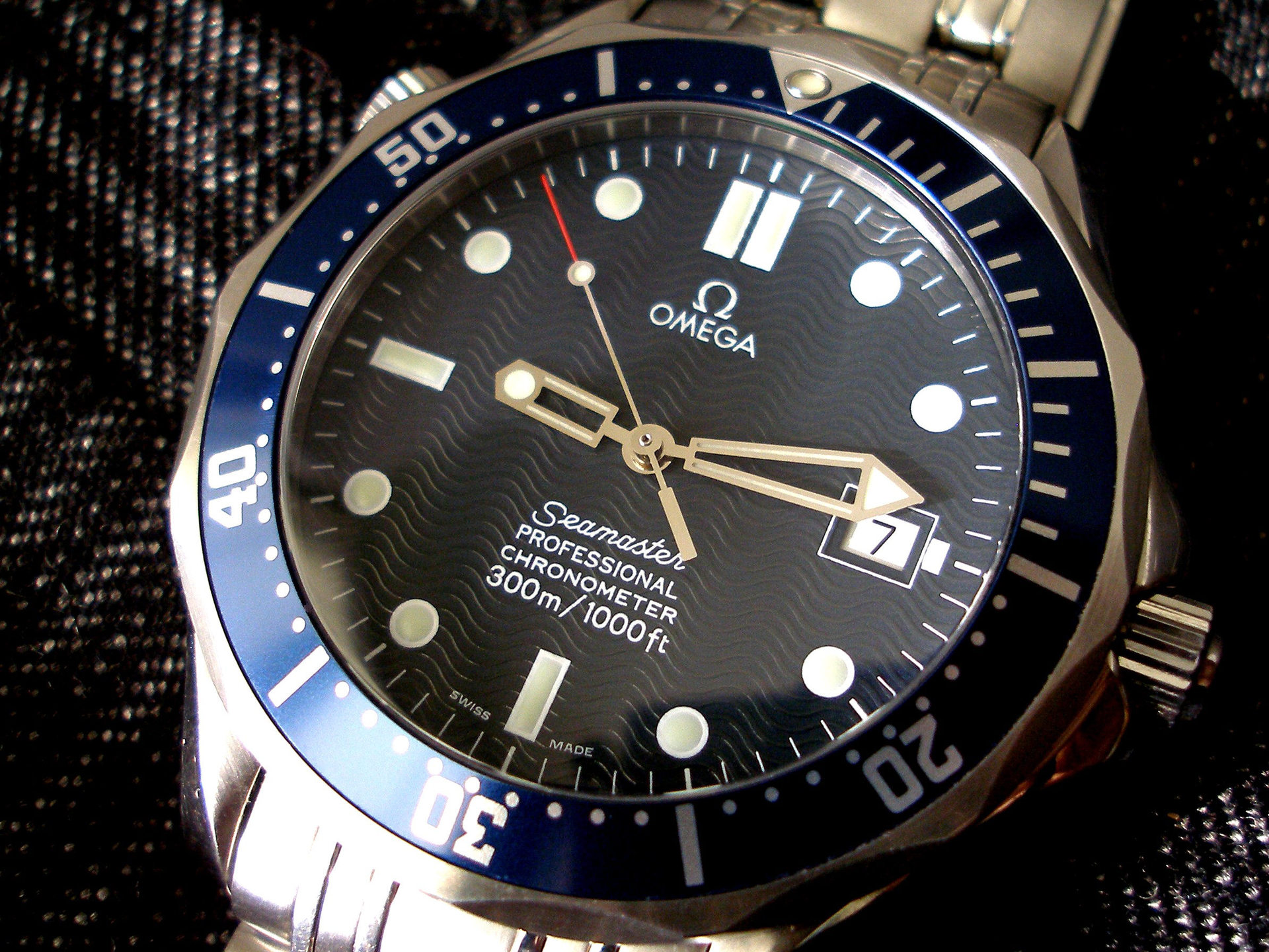 black omega watches